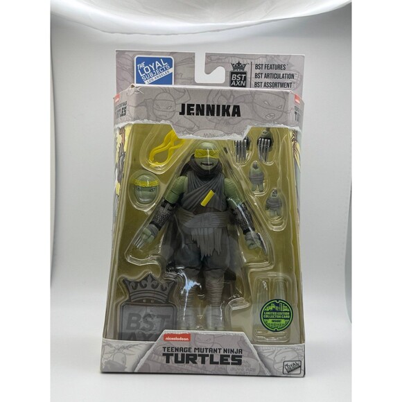 BST AXN Teenage Mutant Ninja Turtles JENNIKA 5" Action Figure NEW & Sealed Box - Picture 1 of 3